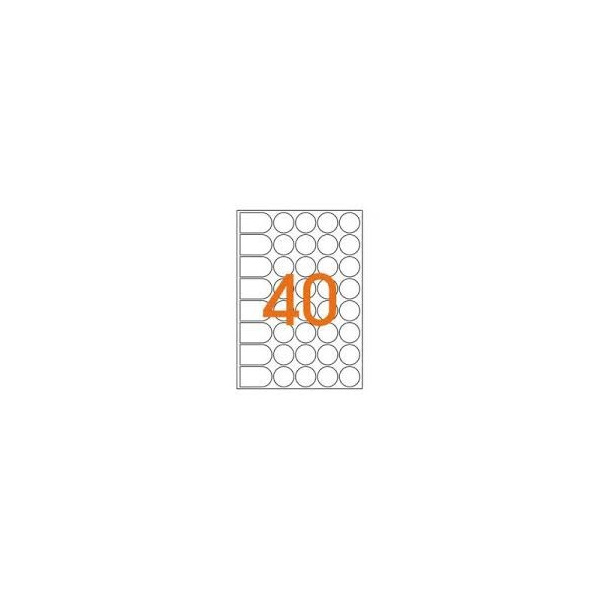 Etui De 640 Pastilles Permanentes Diam 24Mm Apli 114004 | Surdiscount
