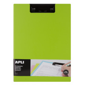 photo-Porte-bloc avec rabat premium vert A4 - Apli
