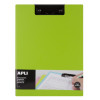 photo-Porte-bloc avec rabat premium vert A4 - Apli