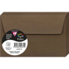 photo-Enveloppes - Format rectangle - 90x140mm - Pollen - Marron taupe - 20 unités - Clairefontaine