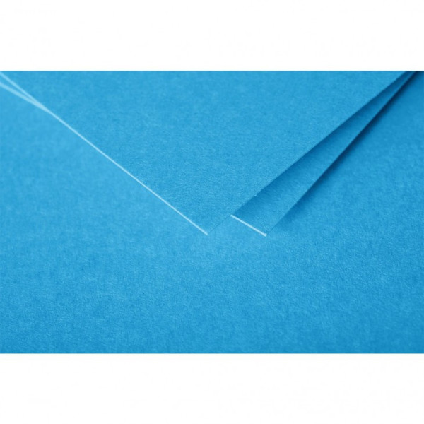 Enveloppes - Format rectangle - 90x140mm - Pollen - Bleu turquoise - 20 unités - Clairefontaine