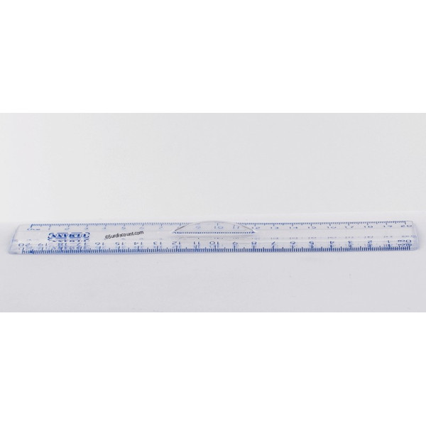 Double Decimetre Plastique Poignee Ulmann pas cher