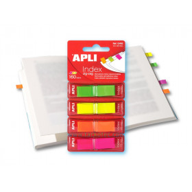 Blister De 4 Devidoirs Index Zig-Zag Apli 12482 pas cher