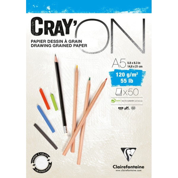 BLOC CRAY'ON A5 50F 120G 975019C