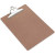 Porte Bloc Rigide Clipboard Marron Format A4