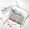 Coffret - Crayons de couleur - Dessin - Beaux-arts - Winsor et Newton - Collection - 50 pièces