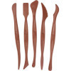 Accessoires pour pâte à modeler et terre cuite - 5 outils - Plastique - Jovi