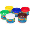 Peinture au doigt - Enfant - Dès 2 ans - 6 pots - 35ml - Couleurs assorties - Jovi