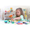 Peinture au doigt - Enfant - Dès 2 ans - 6 pots - 35ml - Couleurs assorties - Jovi