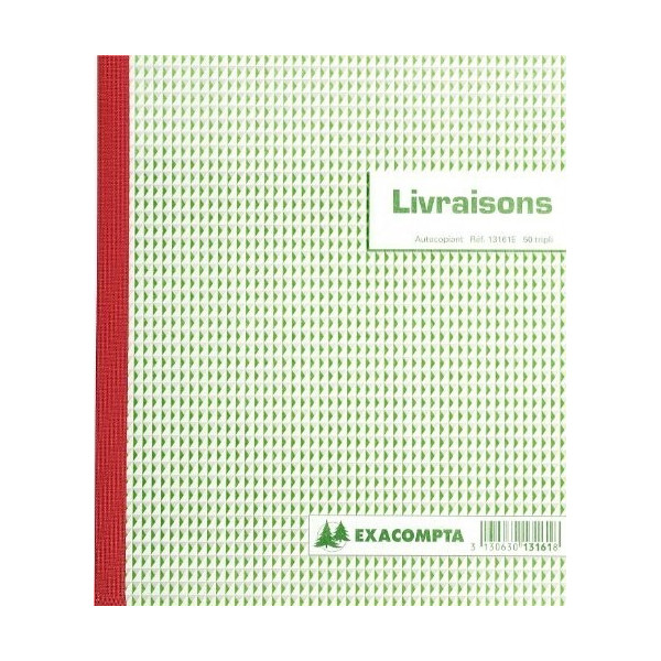 Manifold - Livraison - 21x18 cm - Tripli autocopiants - Exacompta