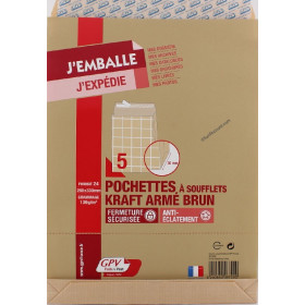 enveloppe kraft armé
