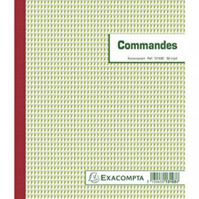 13103E carnets de commandes