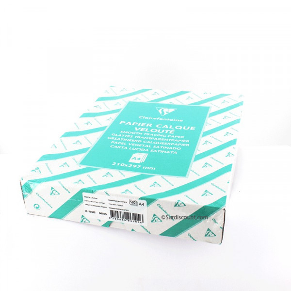 photo-Papier Calque - A4 21x29,7 cm - Ramette de 500 feuilles - 90g - Clairefontaine