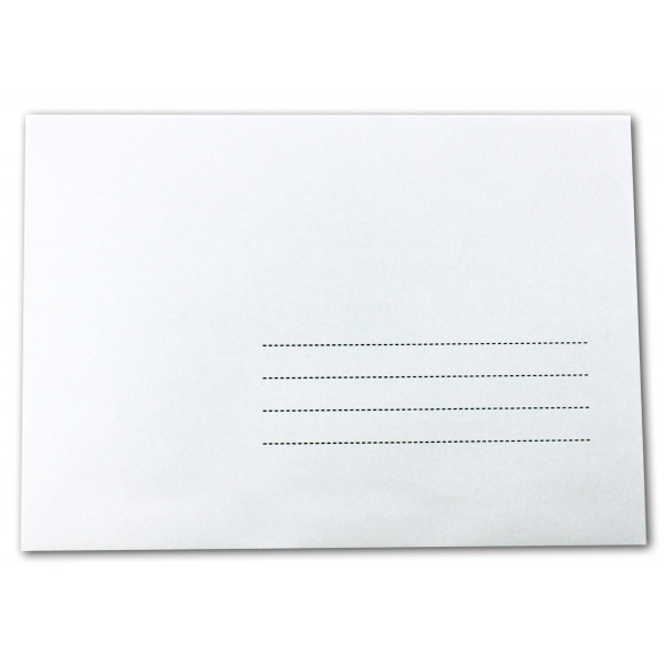 10 Enveloppes Blanches - 162X229 Mm - 90G - Gpv 6288 | Artmania