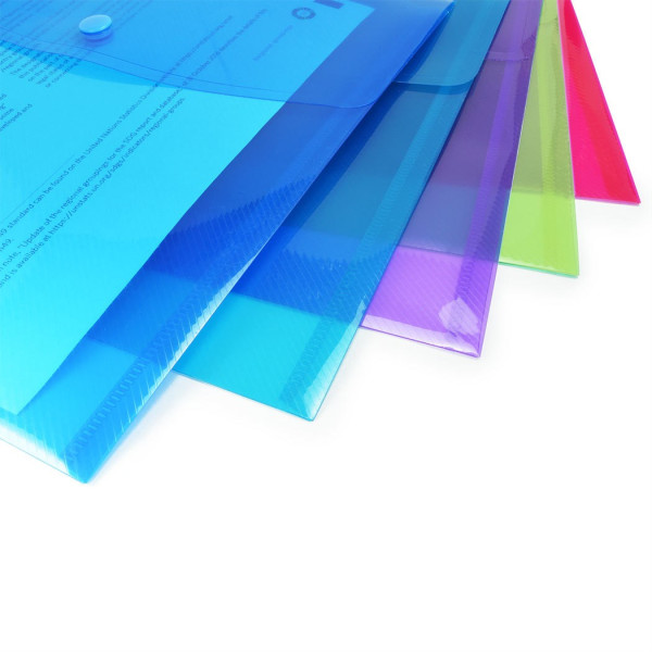 Lot De 50 Pochettes A5 Couleurs Rapesco 1499 | Surdiscount