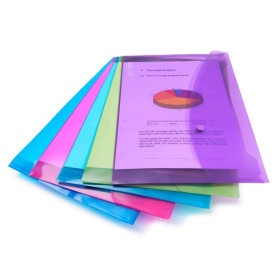 Lot De 5 Porte-Documents Papier Ministre - Rapesco pas cher