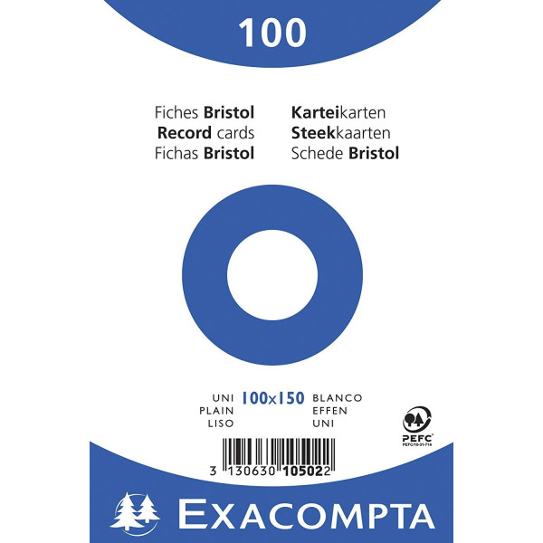 fiches bristol 10x15