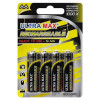 Pile Rechargeable Aa Lr6 X4 - Ultra Max pas cher