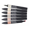 Lot de 6 feutres Promaker tons chair - Winsor et Newton | Surdiscount