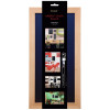 Tableau Ardoise Noire Gamme Woody 20X40 Cm + 1 Feutre-Craie Offert - Securit pas cher