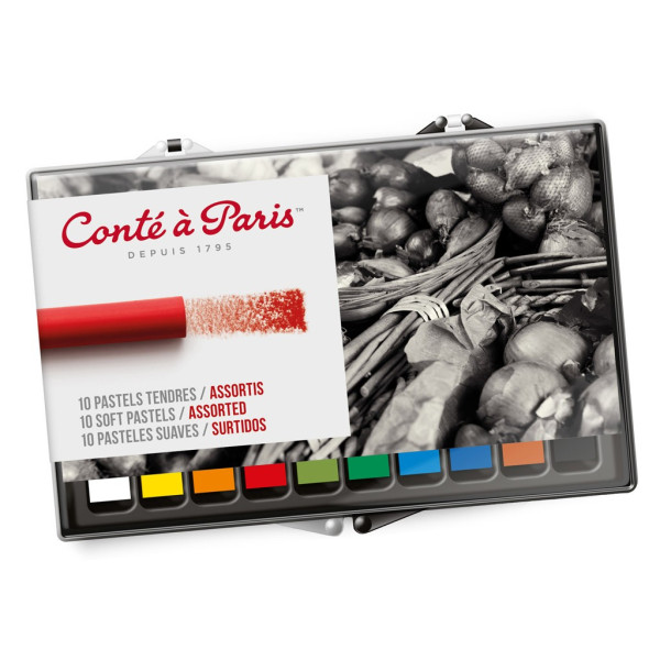 10 PASTELS TENDRES CONTE A PARIS