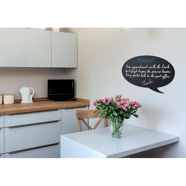 Silhouette Murale Bulle Ardoise - Securit | Surdiscount