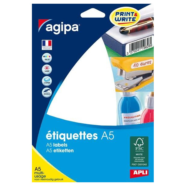 etiquette adhésive apli