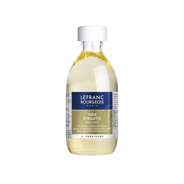ADDITIF HUILE OEILLETTE BRILLANT 250ML - LEFRANC BOURGEOIS