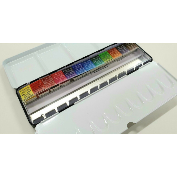 Boîte Métal De 12 Aquarelles Extra-Fines Au Miel - Sennelier | Surdiscount