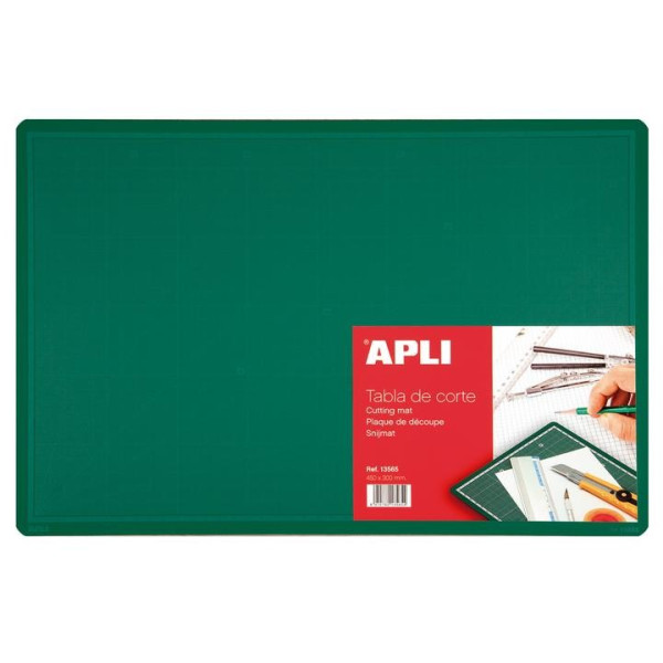 photo-Tapis de découpe - A3 - 450 x 300 x 2 mm - PVC - Apli