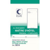 Bloc Maître D'Hôtel 96X165 Mm 50/3 Tripli Atcp 221- Elve | à seulement 1,99 €