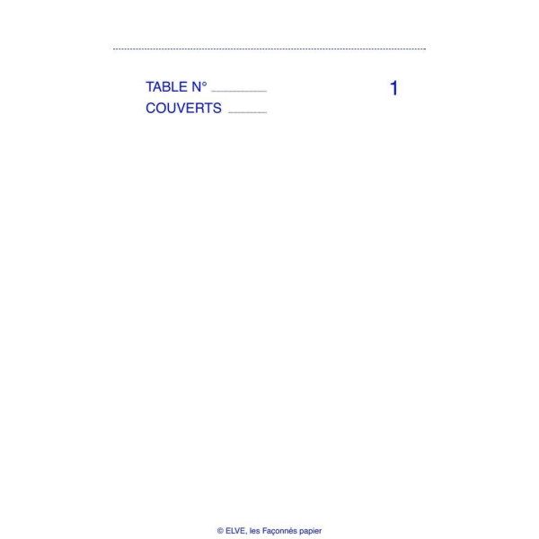 Bloc Maître D'Hôtel 96X165 Mm 50/3 Tripli Atcp 221- Elve | Surdiscount
