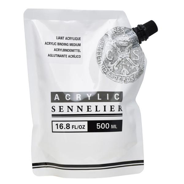 photo-Médium - Liant - Peinture acrylique - Sennelier - Sachet 500ml