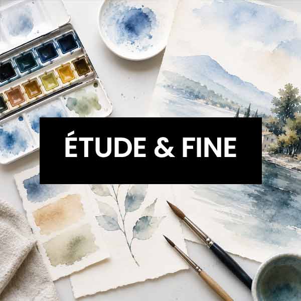 peinture aquarelle étude
