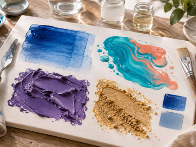 Quel médium utiliser avec la peinture acrylique ?