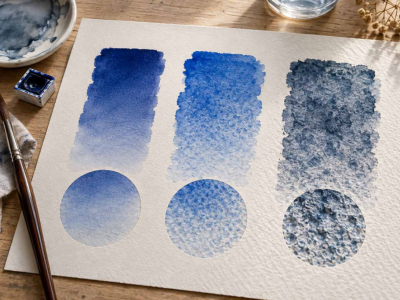 Granulation de l’aquarelle : pourquoi certains pigments créent-ils des textures 