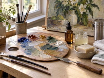 Peindre à l’huile sans solvant : quels médiums et quelles précautions adopter ?