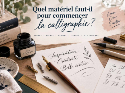 Quel matériel faut-il pour commencer la calligraphie ?