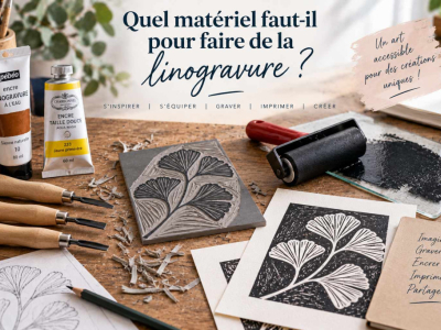 Quel matériel faut-il pour faire de la linogravure ?