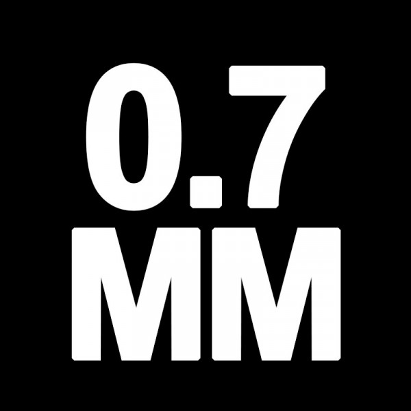 0.7mm